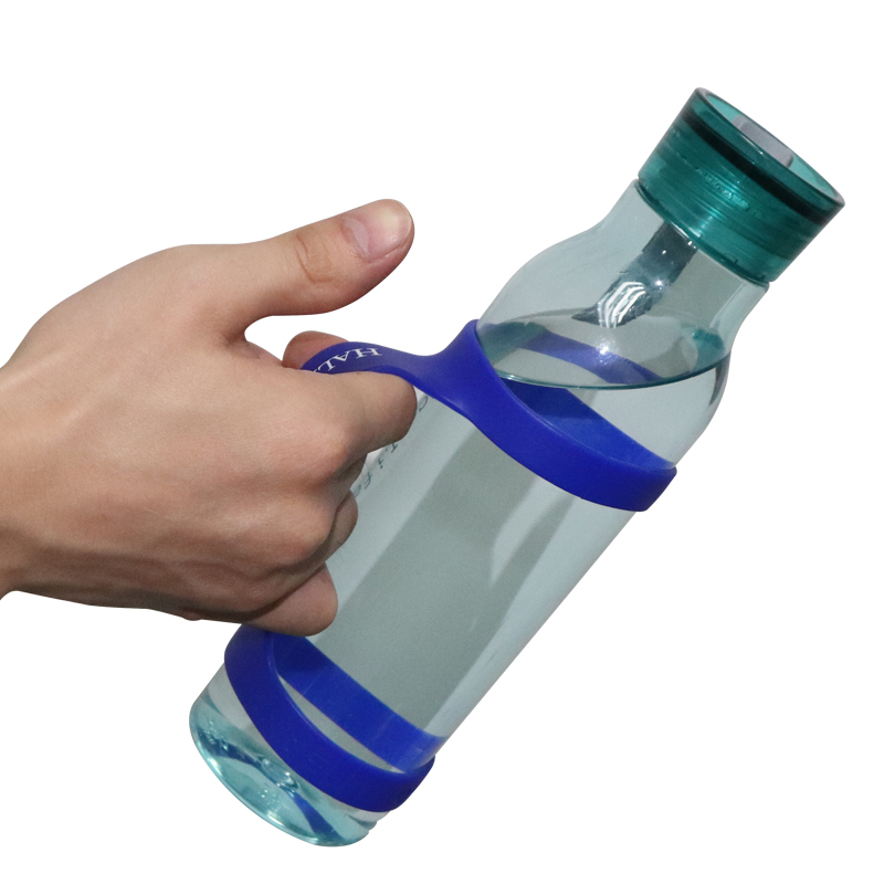 便攜式水瓶帶，硅膠水杯保護(hù)帶廠家定制